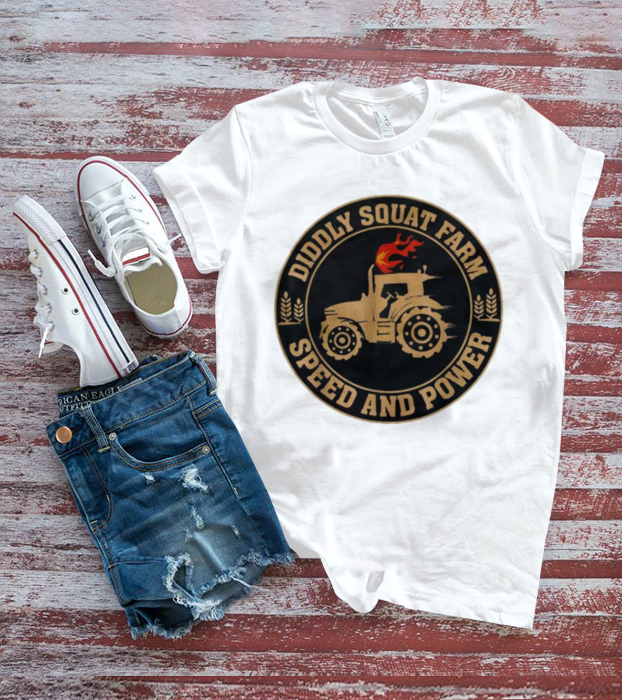 Diddly Squat Farm Tractor Speed And Power T-Shirt