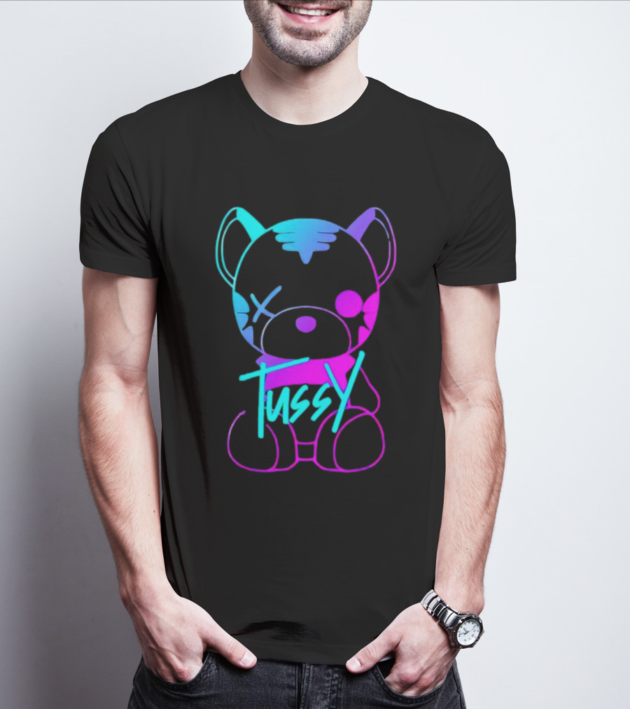 Tussy Neon Timber Tiger Games T-Shirt