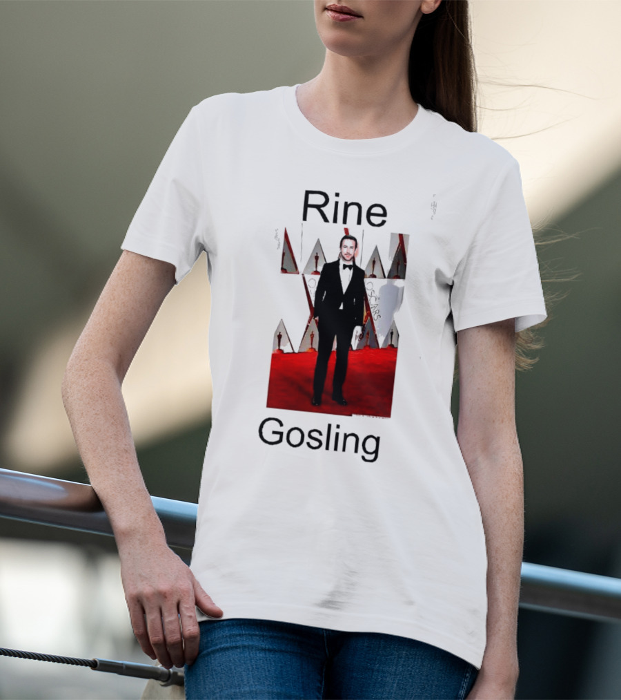 Rine Gosling Red Carpet Event T-Shirt