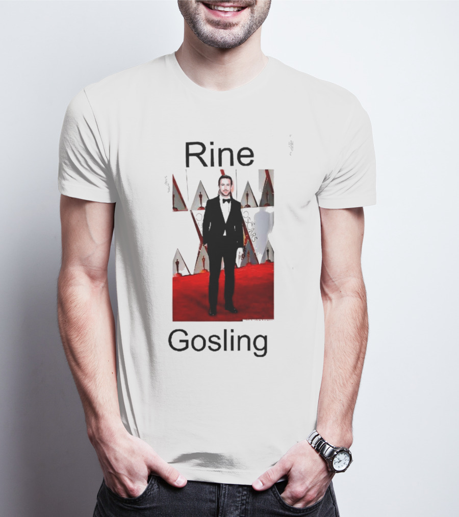 Rine Gosling Red Carpet Event T-Shirt