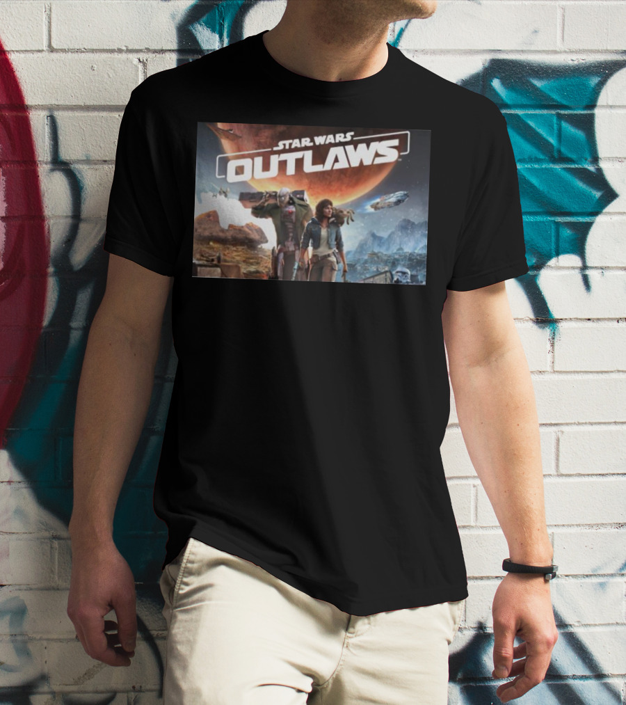 Star Wars Outlaws Adventure In A Galaxy Far Far Away T-Shirt