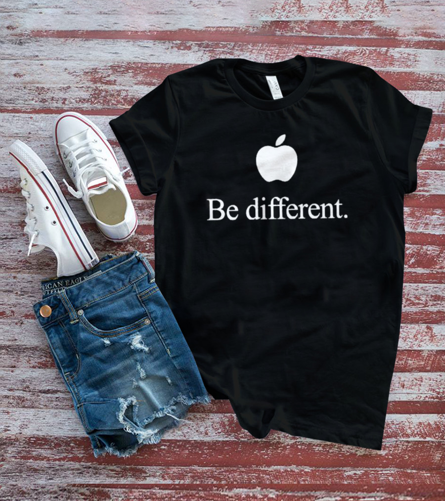 Be Different Apple T-Shirt