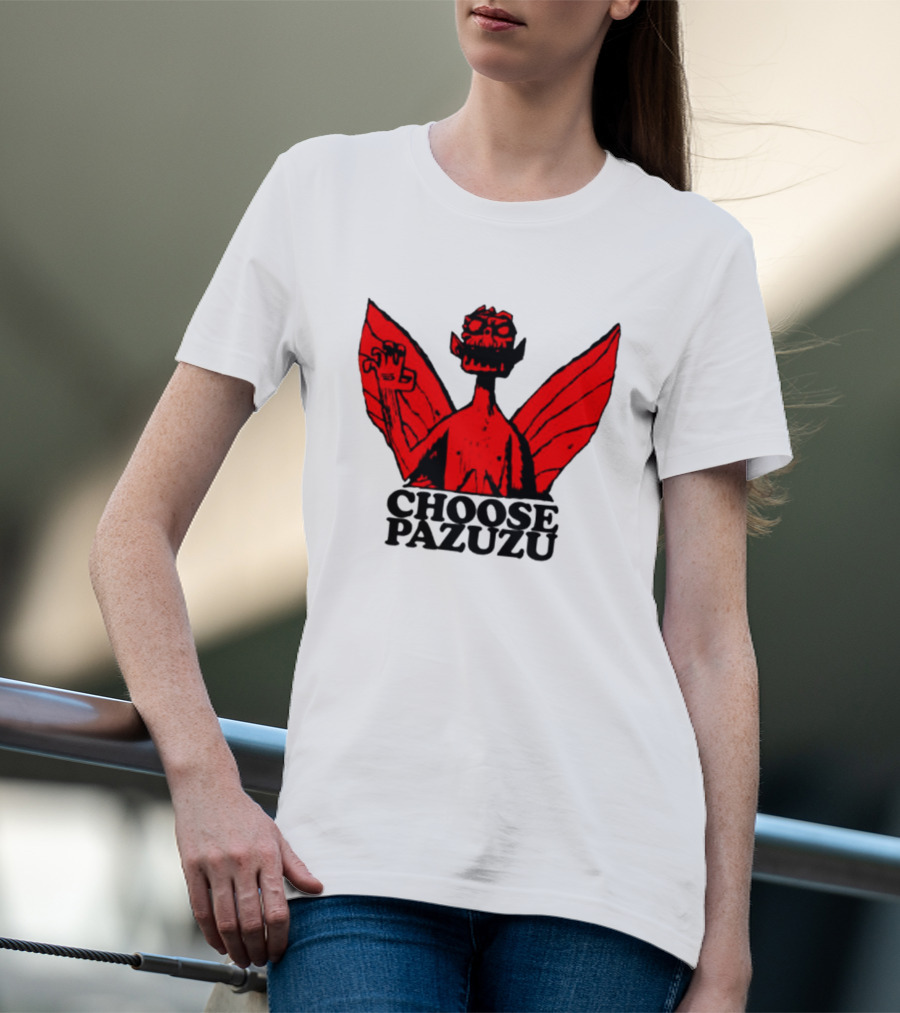 Choose Pazuzu Gorillaz Demon Wings T-Shirt