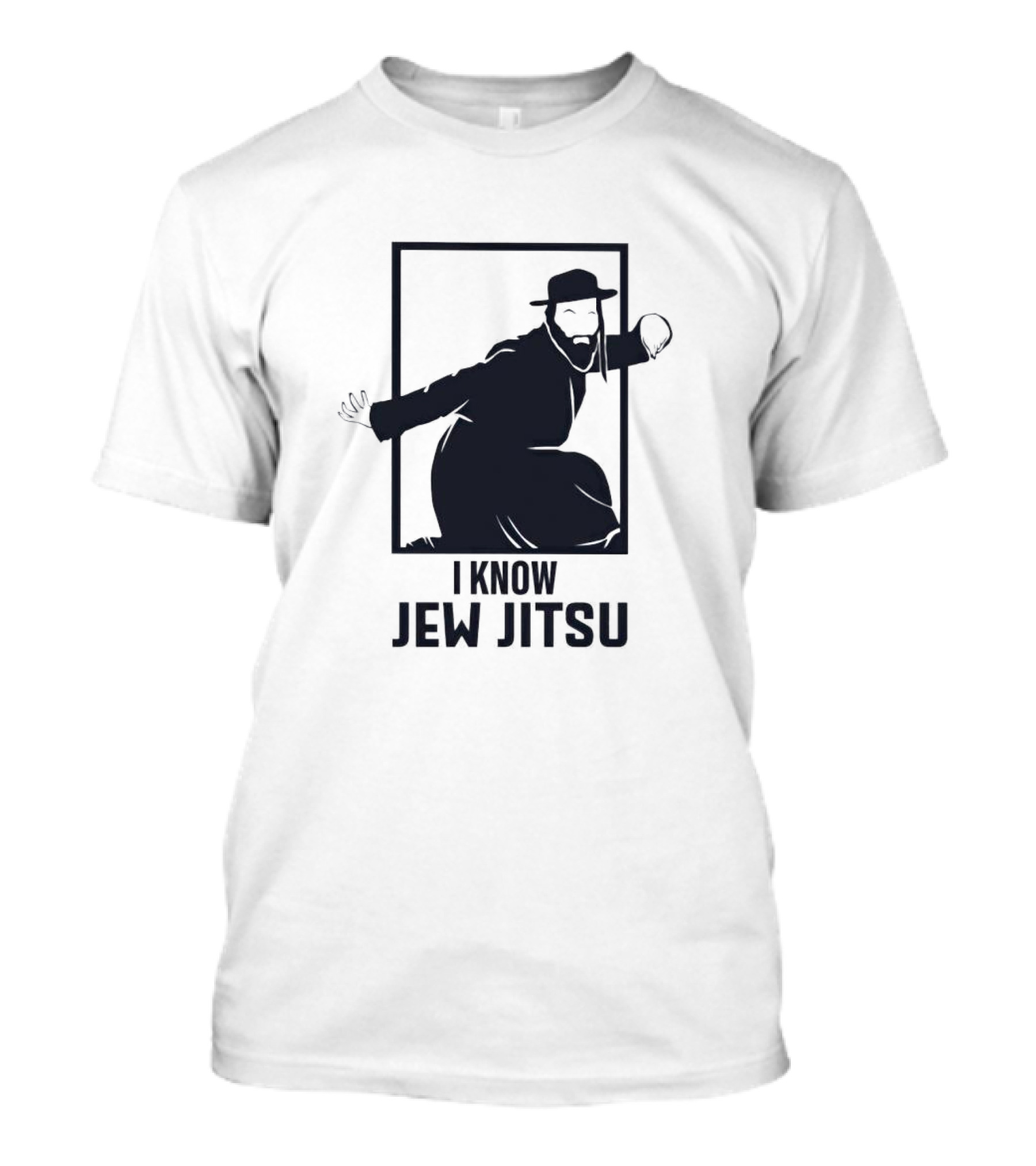 I Know Jew Jitsu Martial Arts Rabbi动作​ T-Shirt