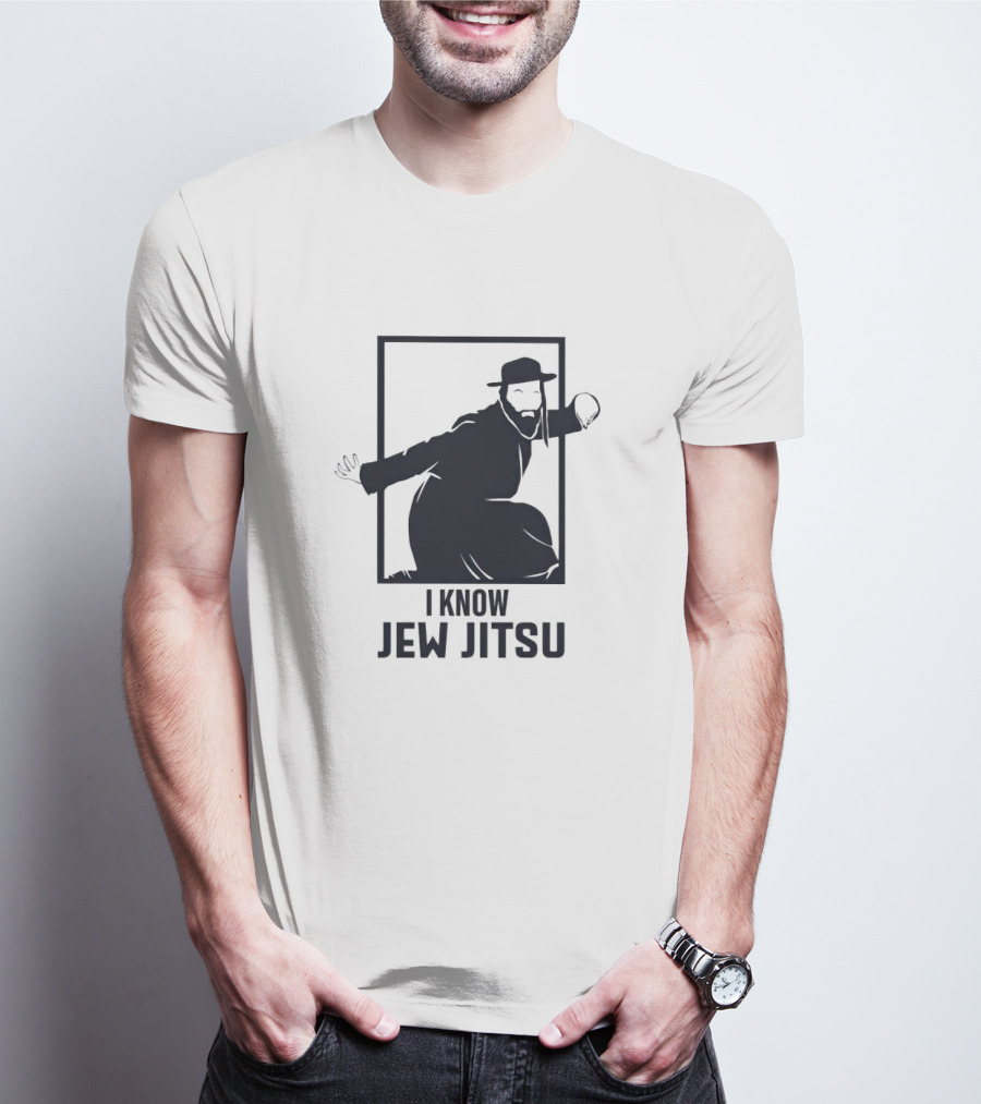 I Know Jew Jitsu Martial Arts Rabbi动作​ T-Shirt