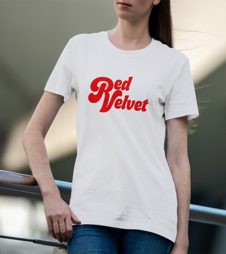 Kevin Huerter Red Velvet Bold Retro Script T-Shirt