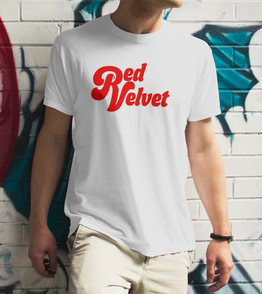 Kevin Huerter Red Velvet Bold Retro Script T-Shirt