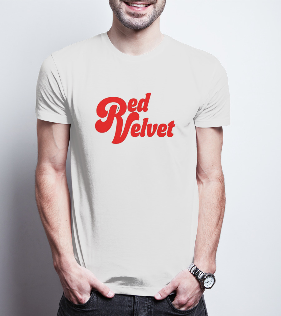 Kevin Huerter Red Velvet Bold Retro Script T-Shirt