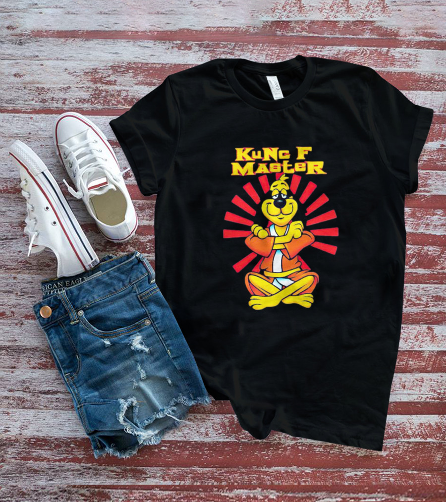 Kung Fu Master Hanna-Barbera Cartoon Character T-Shirt