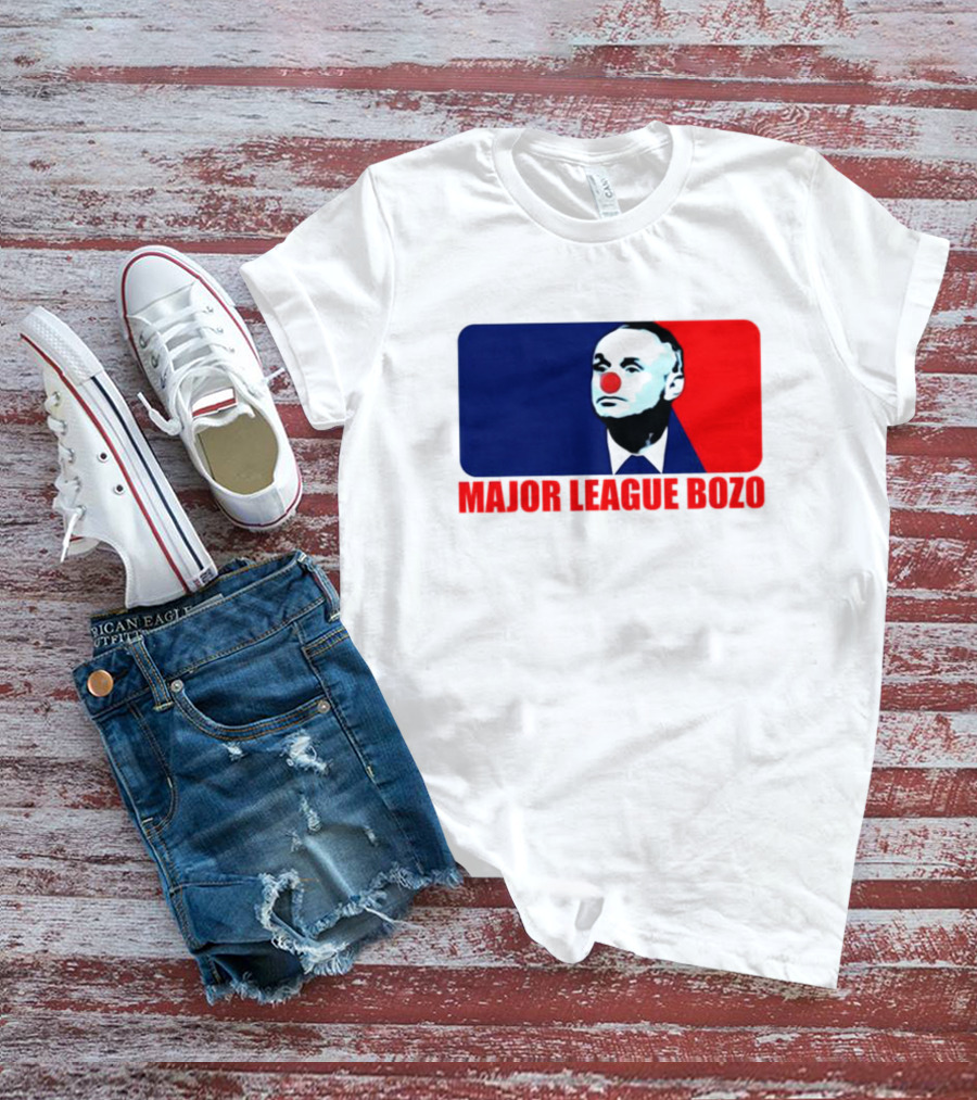Major League Bozo Red Nose Clown T-Shirt