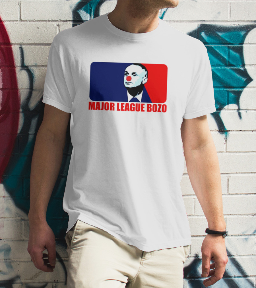 Major League Bozo Red Nose Clown T-Shirt