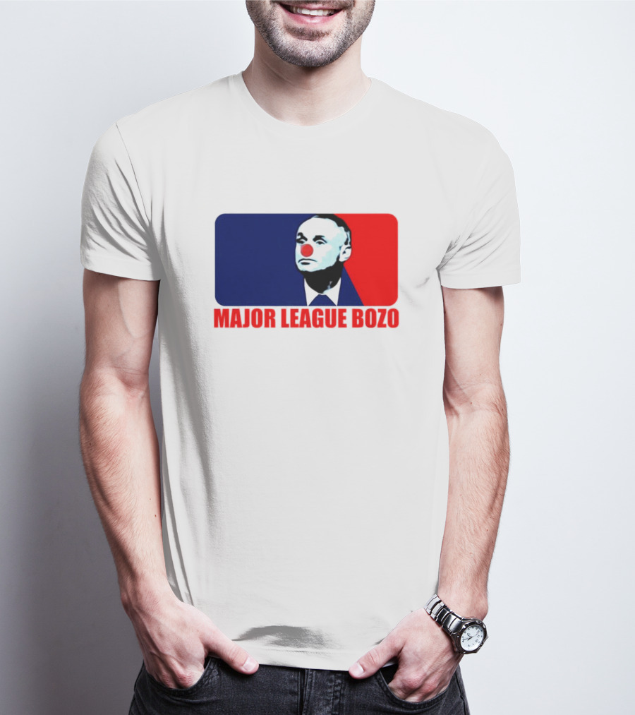 Major League Bozo Red Nose Clown T-Shirt