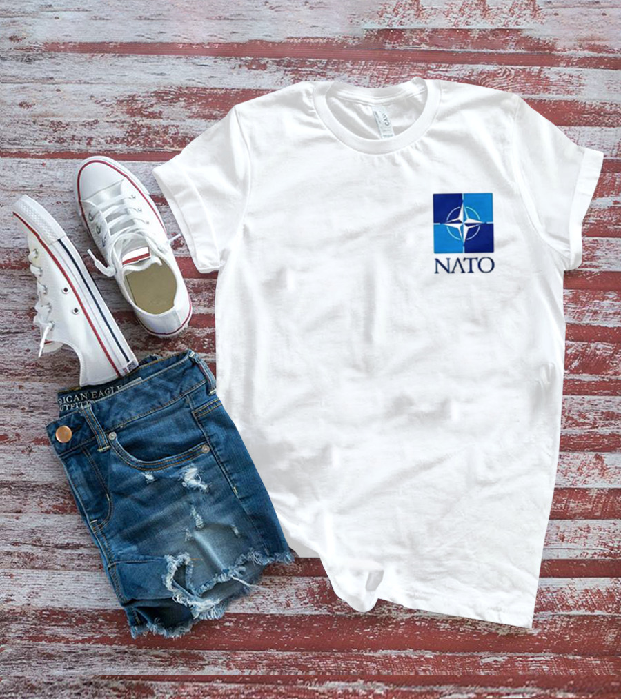 NATO Flag Emblem Logo T-Shirt
