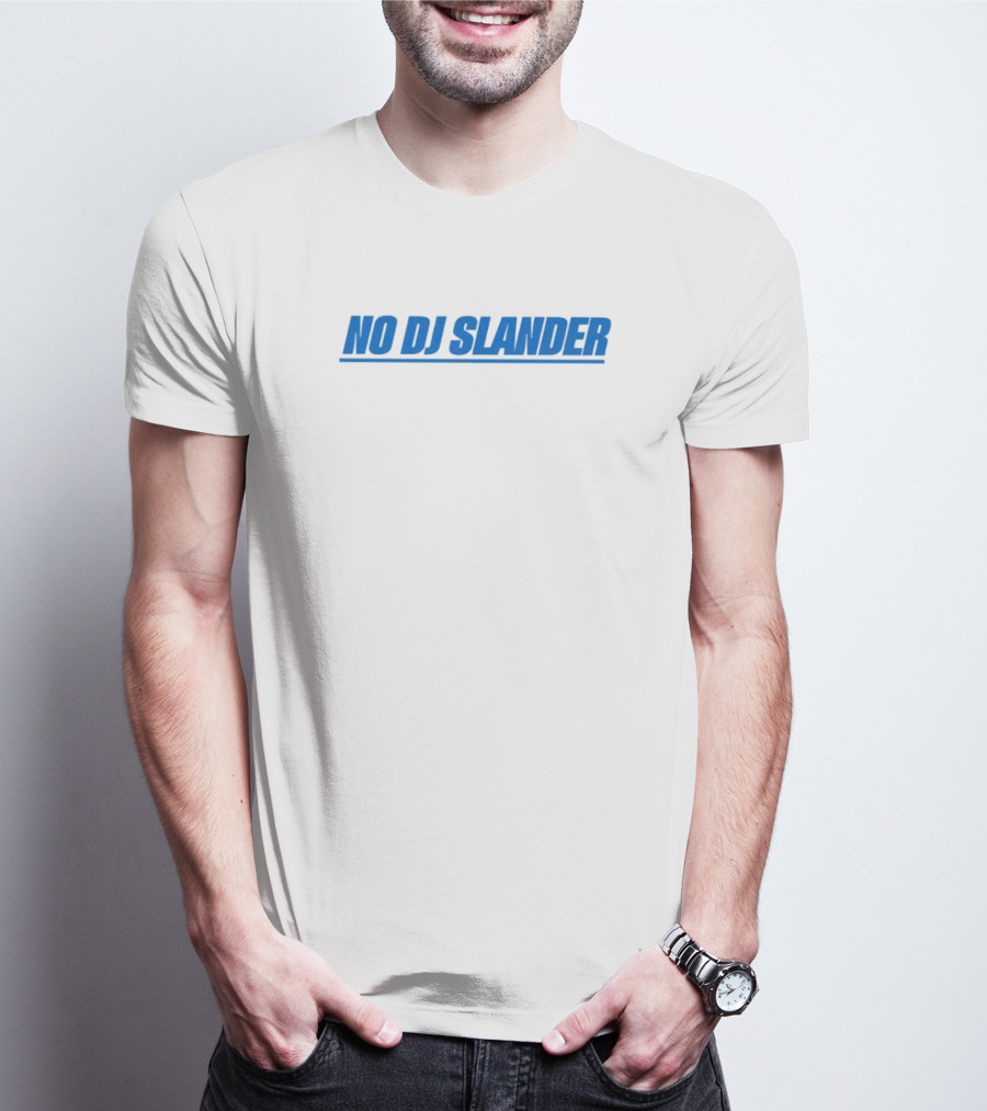 No DJ Slander Bold Blue T-Shirt