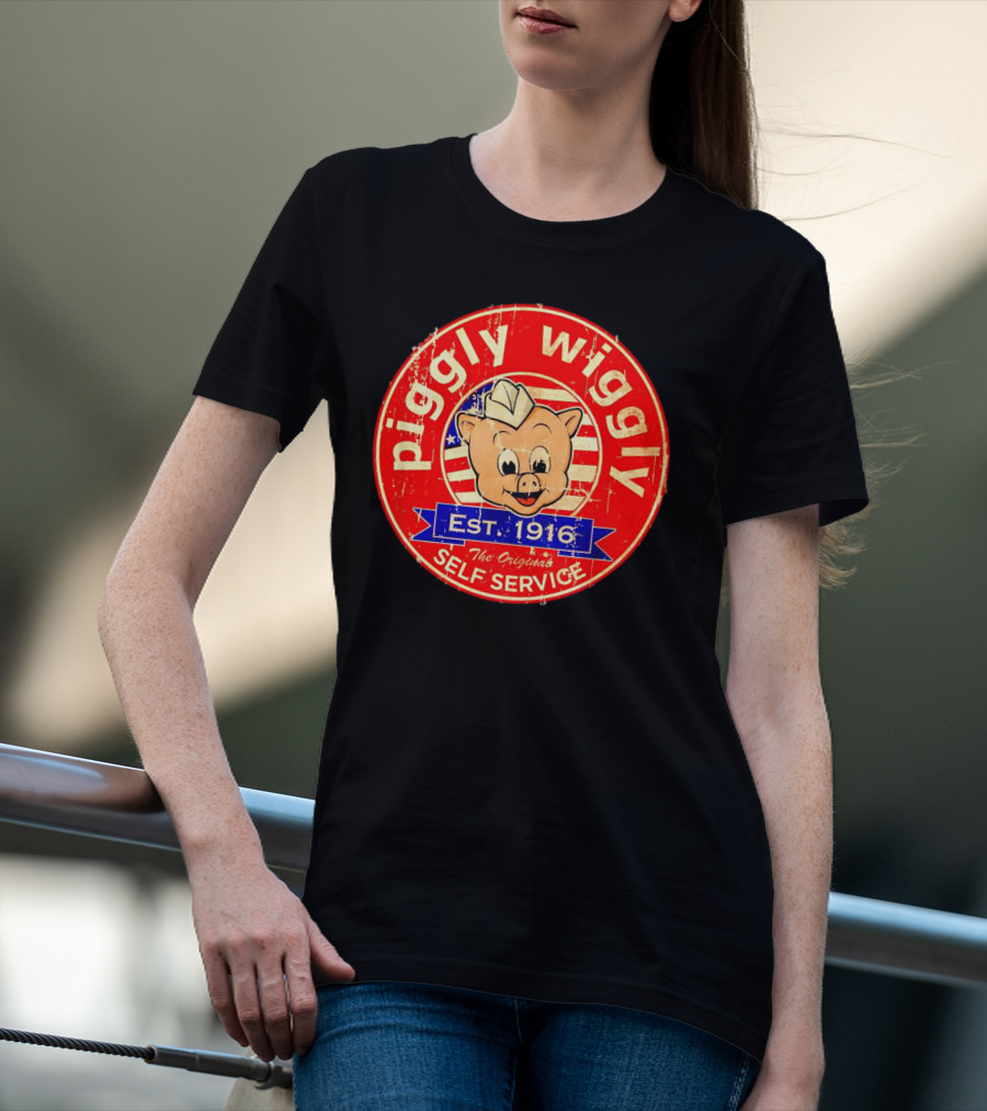 Piggly Wiggly Est 1916 The Original Self Service T-Shirt