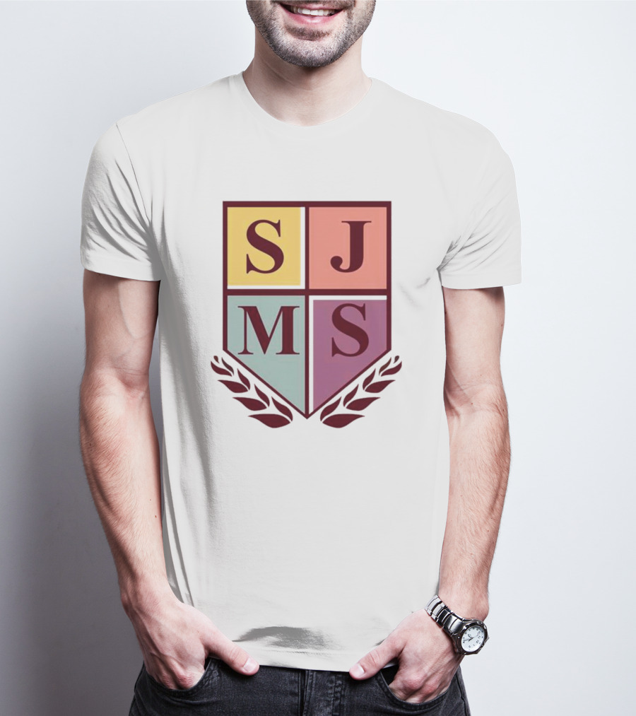 SJMS Shield Emblem Amphibious Crest Metal T-Shirt