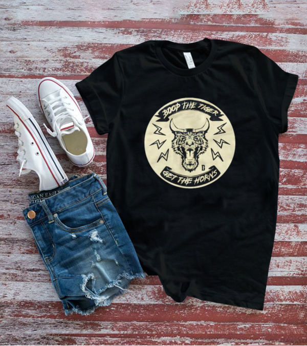 Boop The Tiger Get The Horns Aggressive Feline T-Shirt