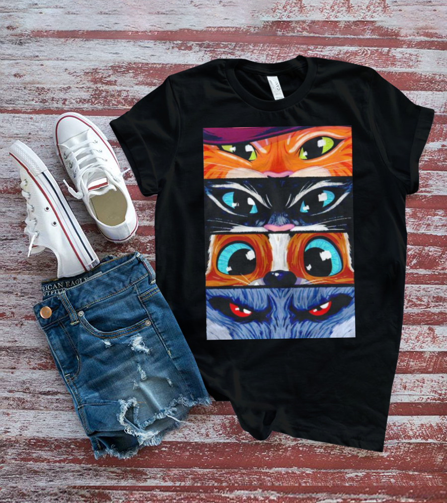Puss In Boots Eye Expressions Collection T-Shirt