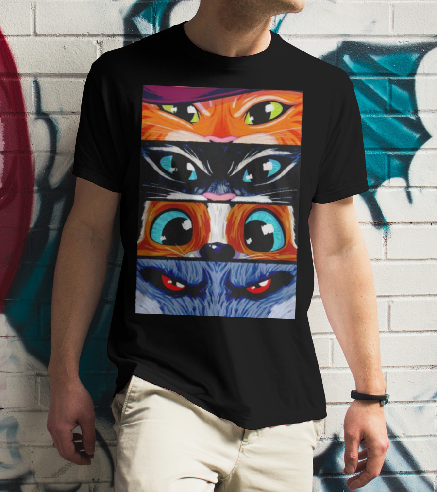 Puss In Boots Eye Expressions Collection T-Shirt