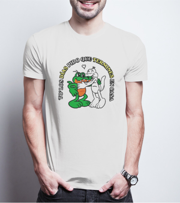 Alvaro Diaz Felicilandia Ya Salimos To'Los Dias Pido Que Termines En Casa T-Shirt