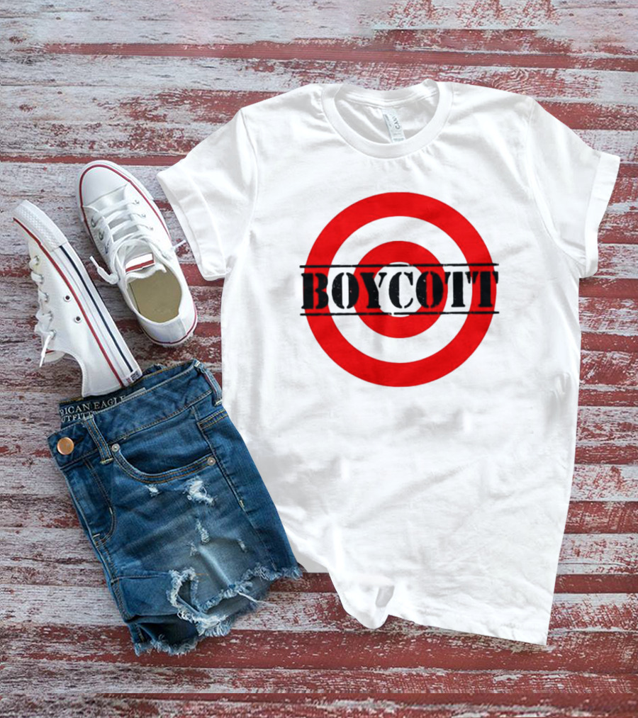 Boycott Target Sucks Red Bullseye T-Shirt