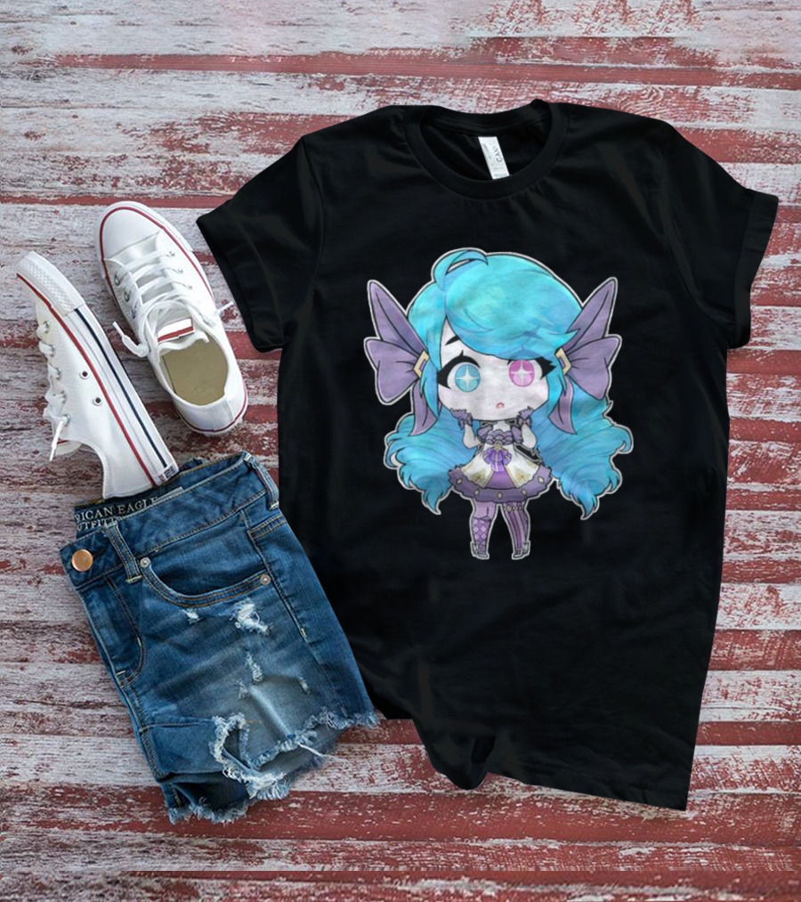 Cute Gwen Chibi LOL Character T-Shirt