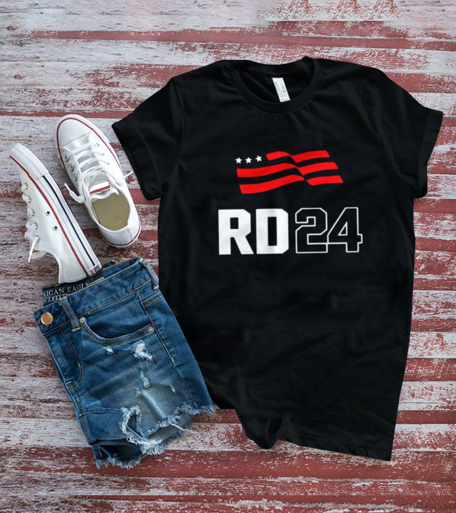 Desantis RD24 American Flag Stars Stripes T-Shirt
