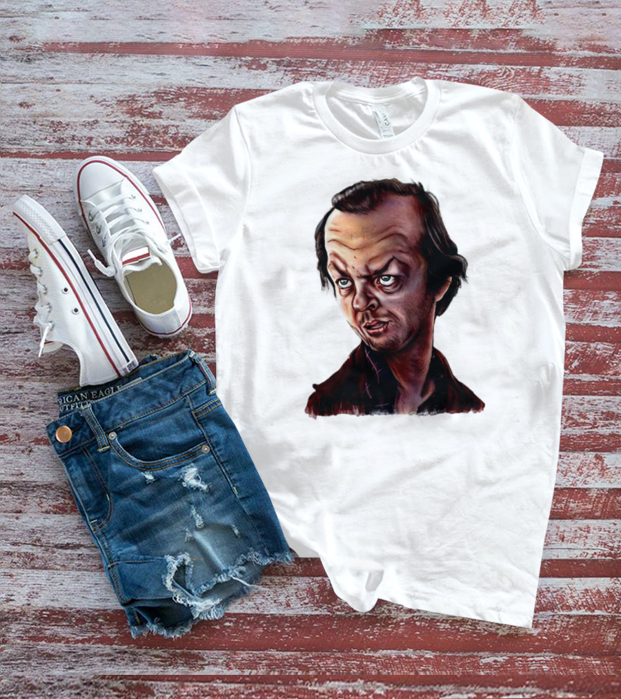 Jack The Caretaker Jack Torrance The Shining Caricature T-Shirt