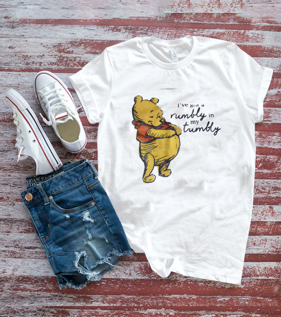 Pooh I’ve Got A Rumbly In My Tumbly Bear T-Shirt
