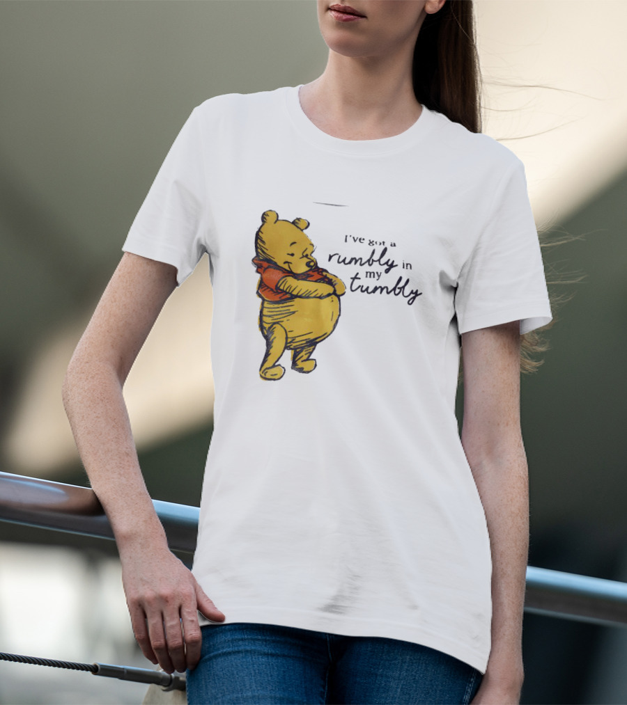 Pooh I’ve Got A Rumbly In My Tumbly Bear T-Shirt