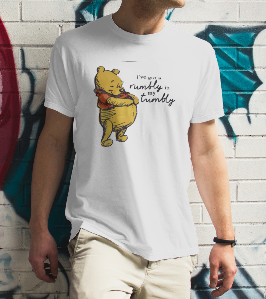 Pooh I’ve Got A Rumbly In My Tumbly Bear T-Shirt