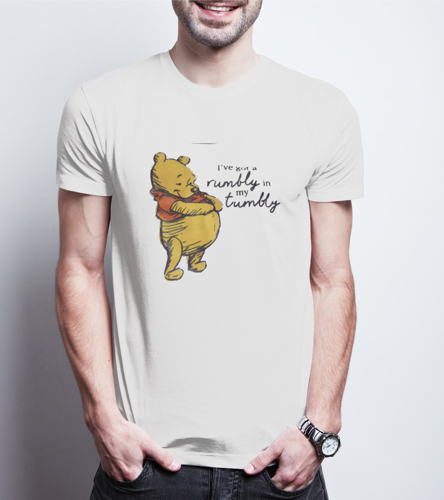 Pooh I’ve Got A Rumbly In My Tumbly Bear T-Shirt