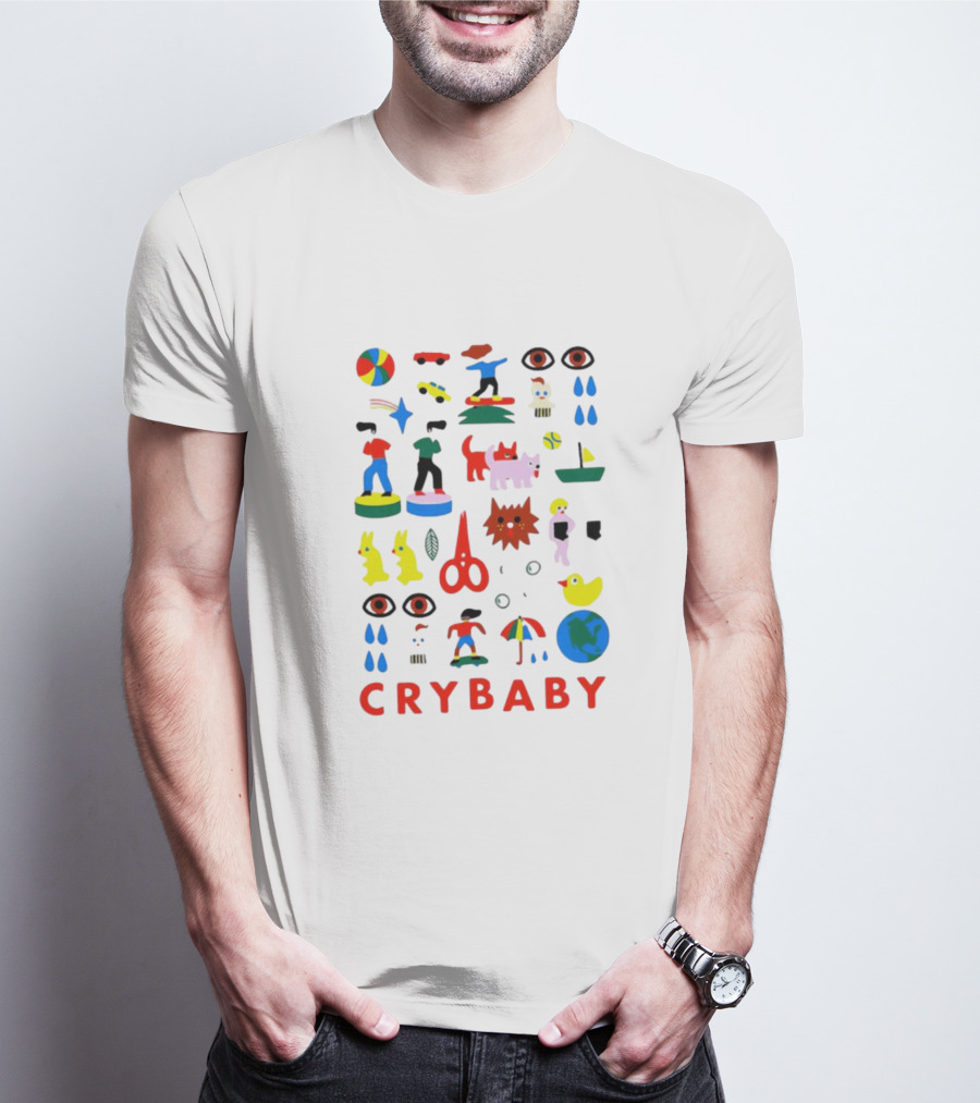 Crybaby Colorful Playful Toys And Animals T-Shirt