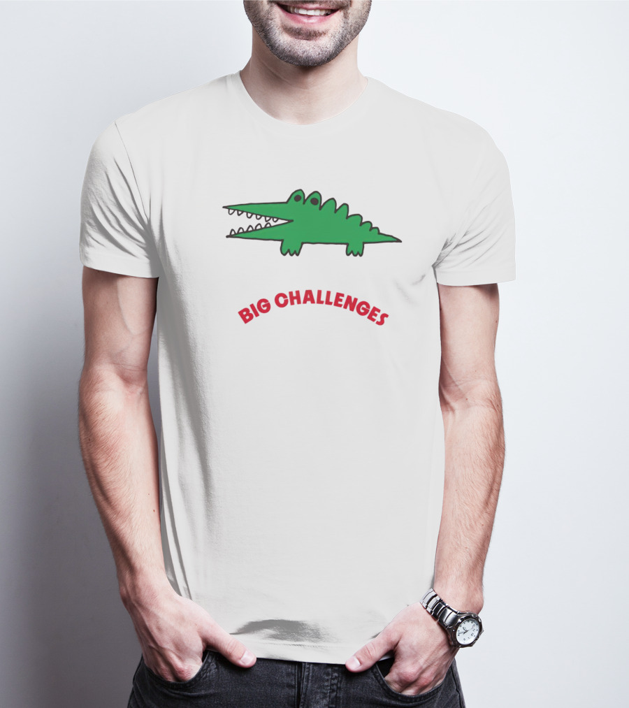Sanrio Crocodile Big Challenges T-Shirt