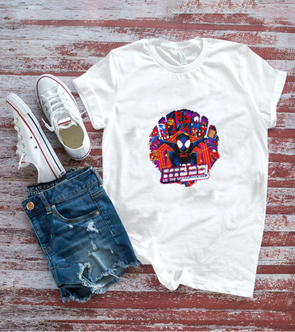 Miles Morales Anomaly US The Spider-Society Multiverse Characters T-Shirt