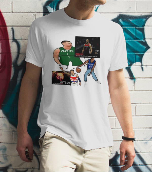 If Y’all Are Having Trouble Visualizing The Celtics Marcus Morris Wizards 30th Pick Clippers T-Shirt