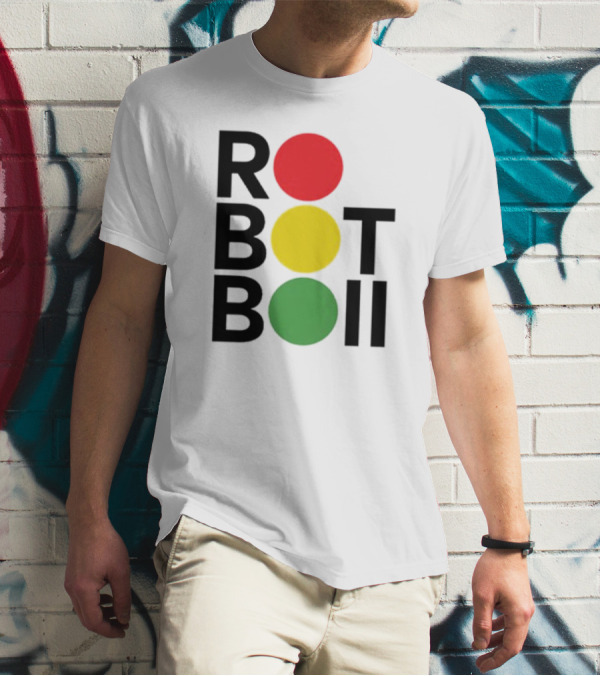 ROBOT BOII Traffic Light Colors T-Shirt