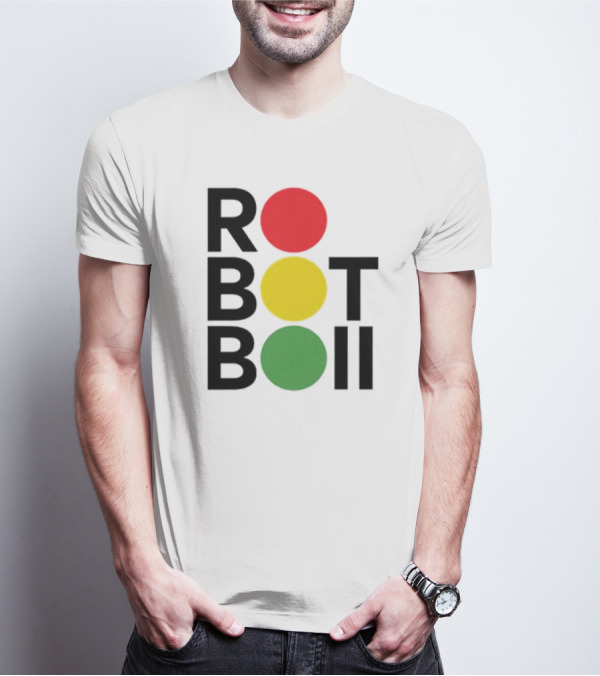 ROBOT BOII Traffic Light Colors T-Shirt