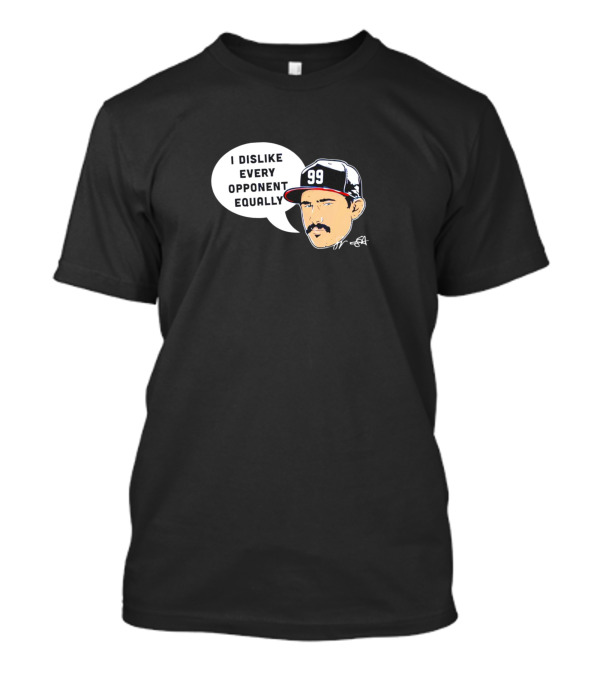 Spencer Strider 99 Atlanta Braves I Dislike Every Opponent Equally T-Shirt