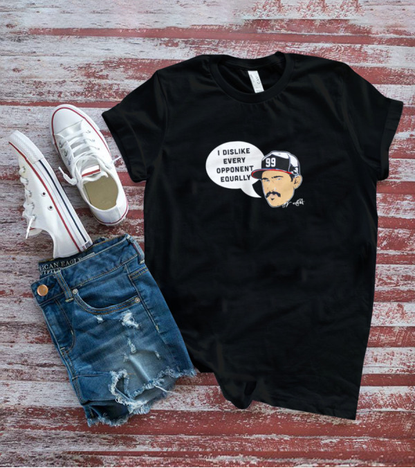 Spencer Strider 99 Atlanta Braves I Dislike Every Opponent Equally T-Shirt