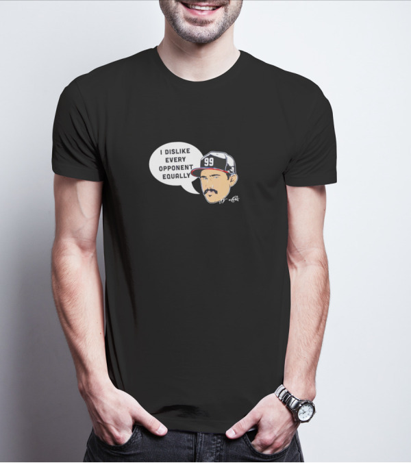 Spencer Strider 99 Atlanta Braves I Dislike Every Opponent Equally T-Shirt