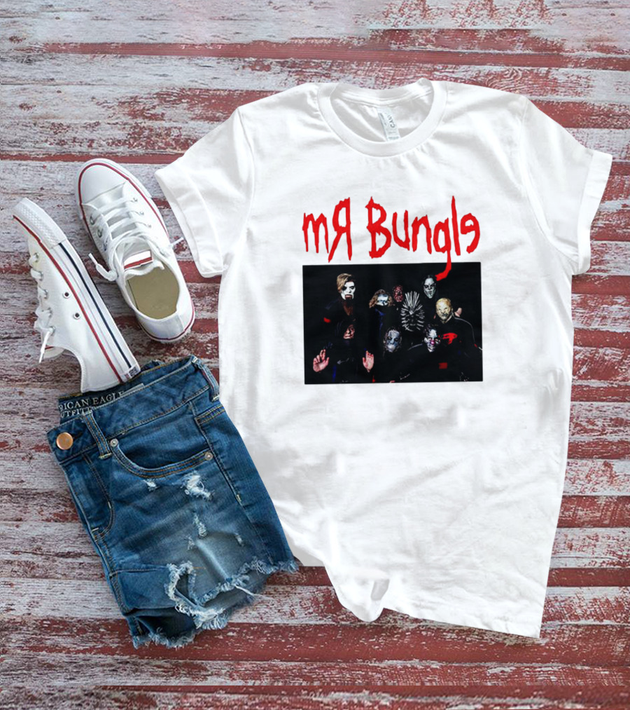 Slipknot Mr Bungle Band Crossover Image T-Shirt