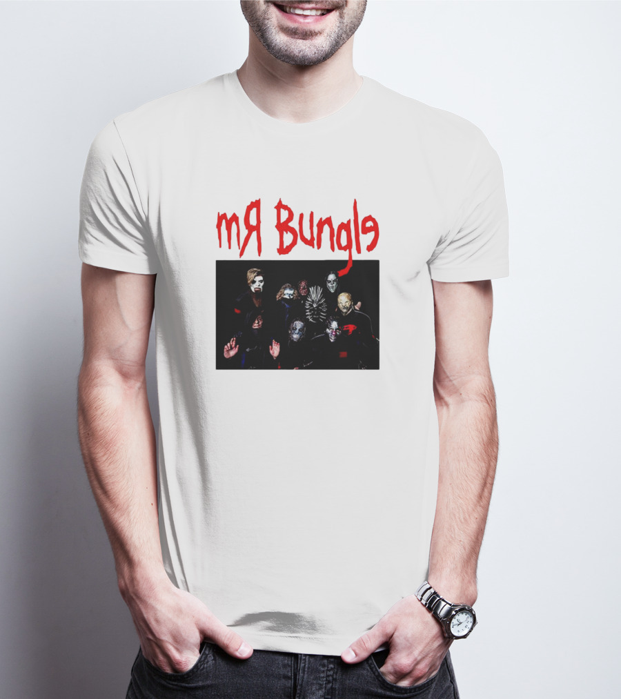 Slipknot Mr Bungle Band Crossover Image T-Shirt