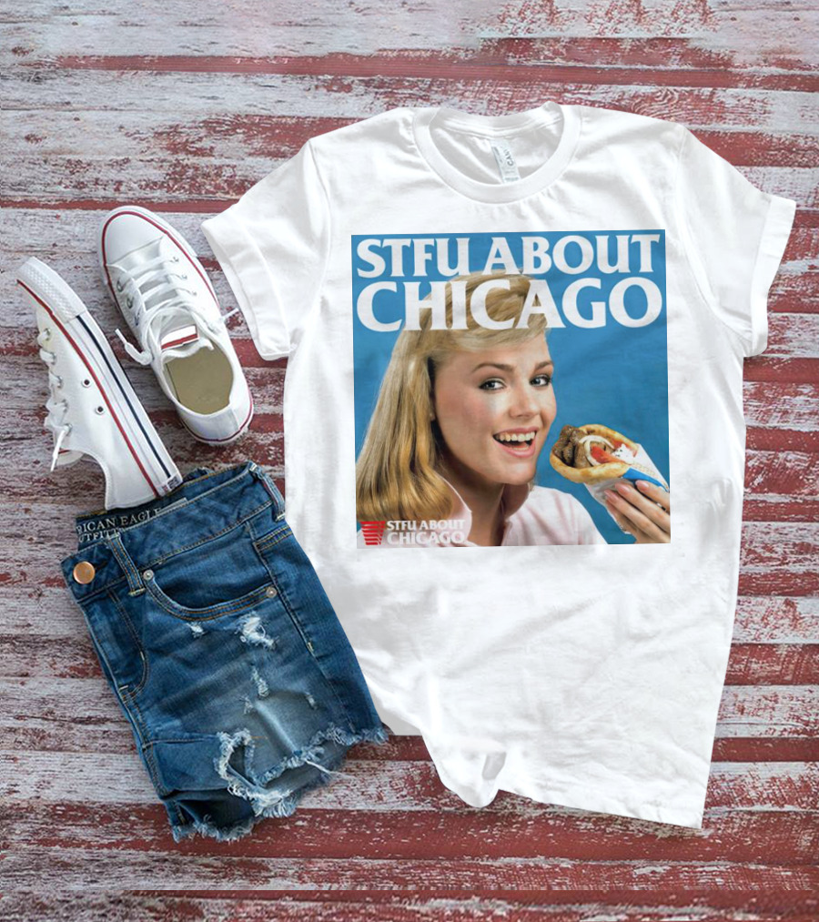STFU About Chicago Eating Gyro Delight T-Shirt