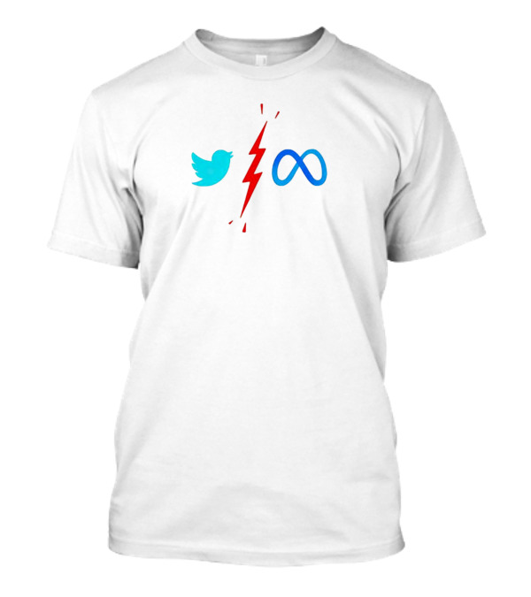 Twitter Vs Meta Showdown: Elon Musk Battles Mark Zuckerberg T-Shirt