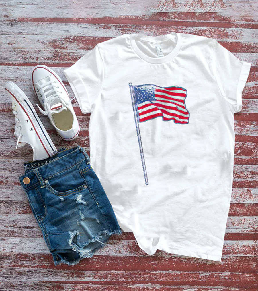 USA OOld Glory American Flag T-Shirt