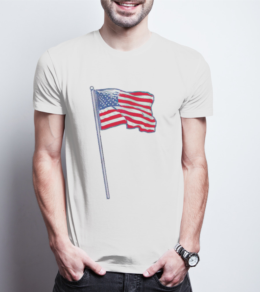 USA OOld Glory American Flag T-Shirt