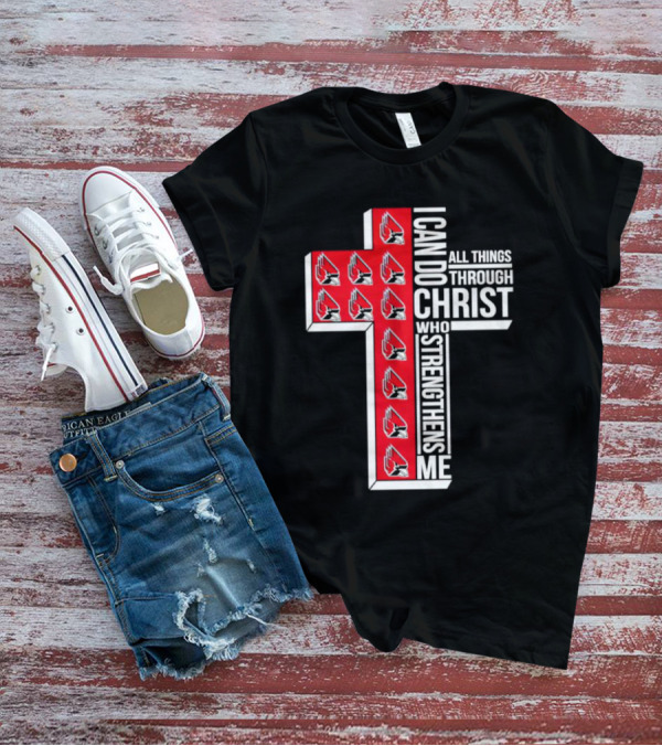 Arizona Cardinals I Can Do All Things Through Christ Who Strengthens Me T-Shirt