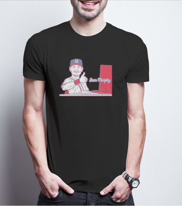 Atlanta Braves 12 Sean Murphy Thumbs Up T-Shirt