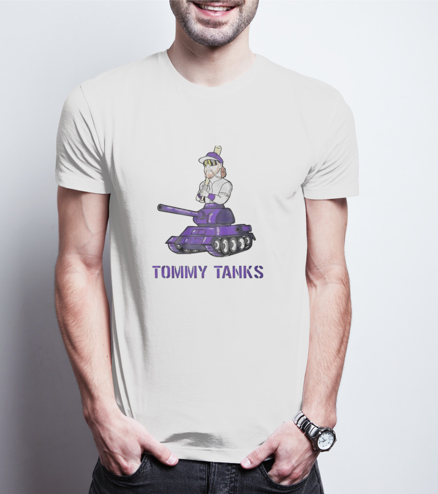 LSU Tigers Tommy White Tommy Tanks Baseball Tank T-Shirt
